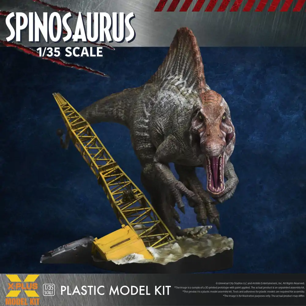 Jurassic Park III Plastični Model Kit 1/35 Spinosaurus 41 cm fotografija proizvoda