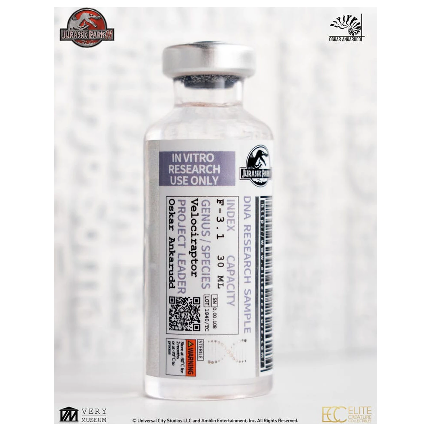 Jurassic Park III ECC Elite Creature Line kip White Queen Hatching Egg 13 cm fotografija proizvoda