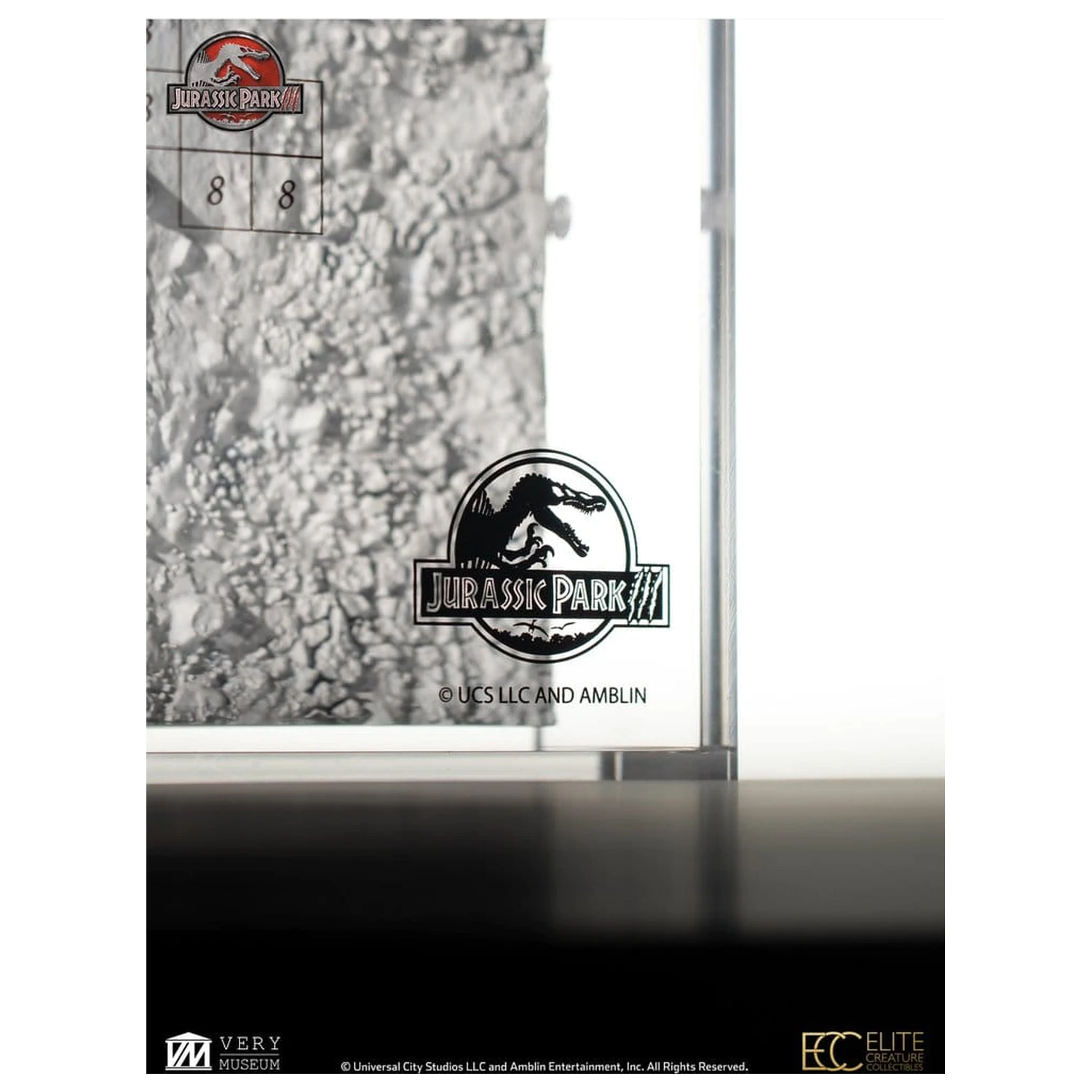Jurassic Park III Karta iskopavanja Velociraptor 27 cm fotografija proizvoda