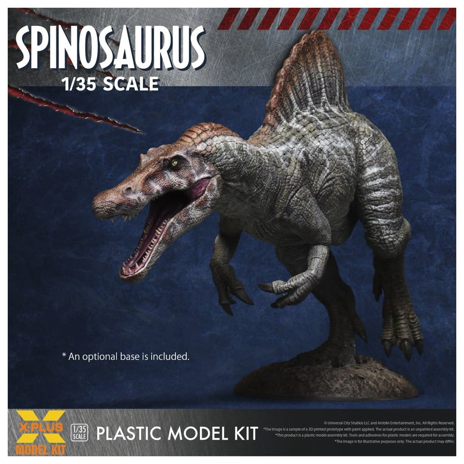 Jurassic Park III Plastični model kit 1/35 Spinosaurus 19 cm (Reprodukcija) fotografija proizvoda
