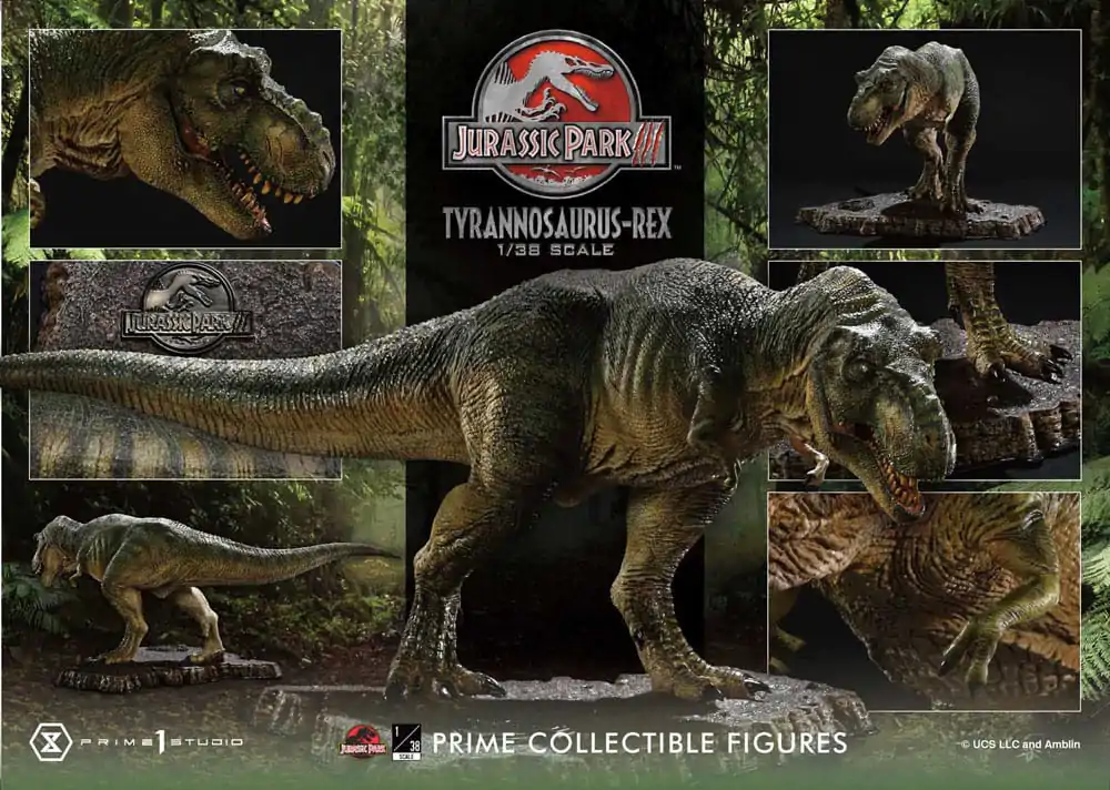 Jurassic Park III Prime Collectibles Kip 1/38 T-Rex 17 cm fotografija proizvoda