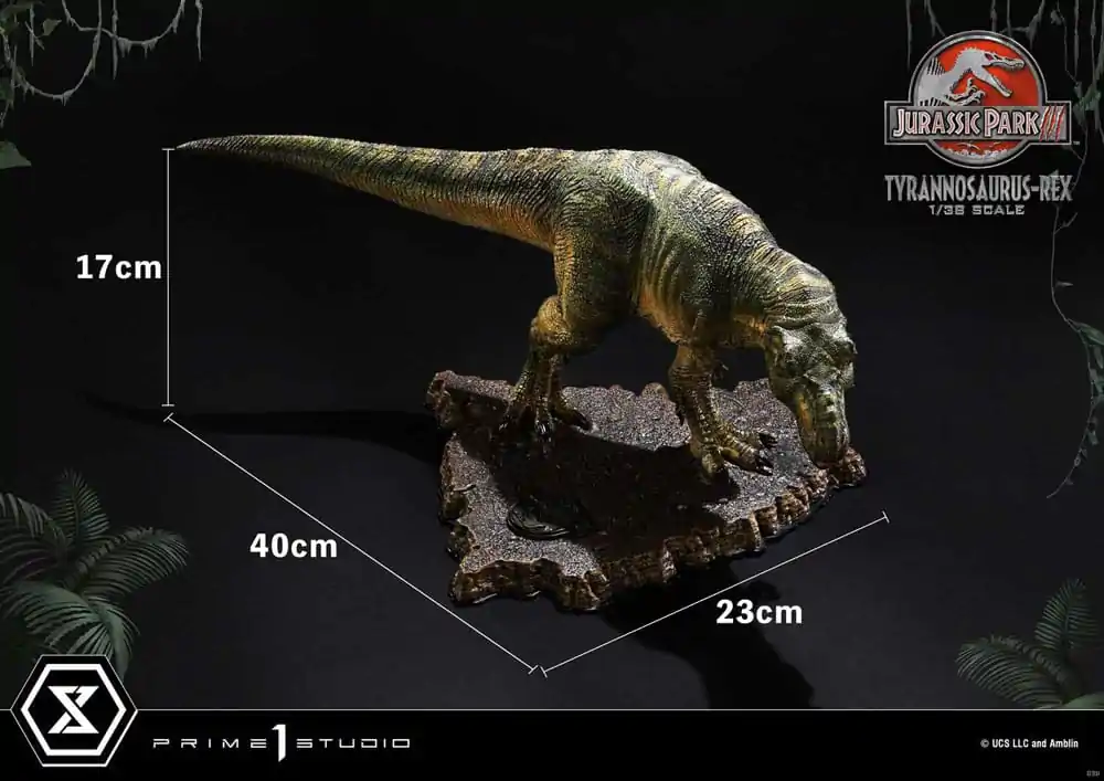 Jurassic Park III Prime Collectibles Kip 1/38 T-Rex 17 cm fotografija proizvoda