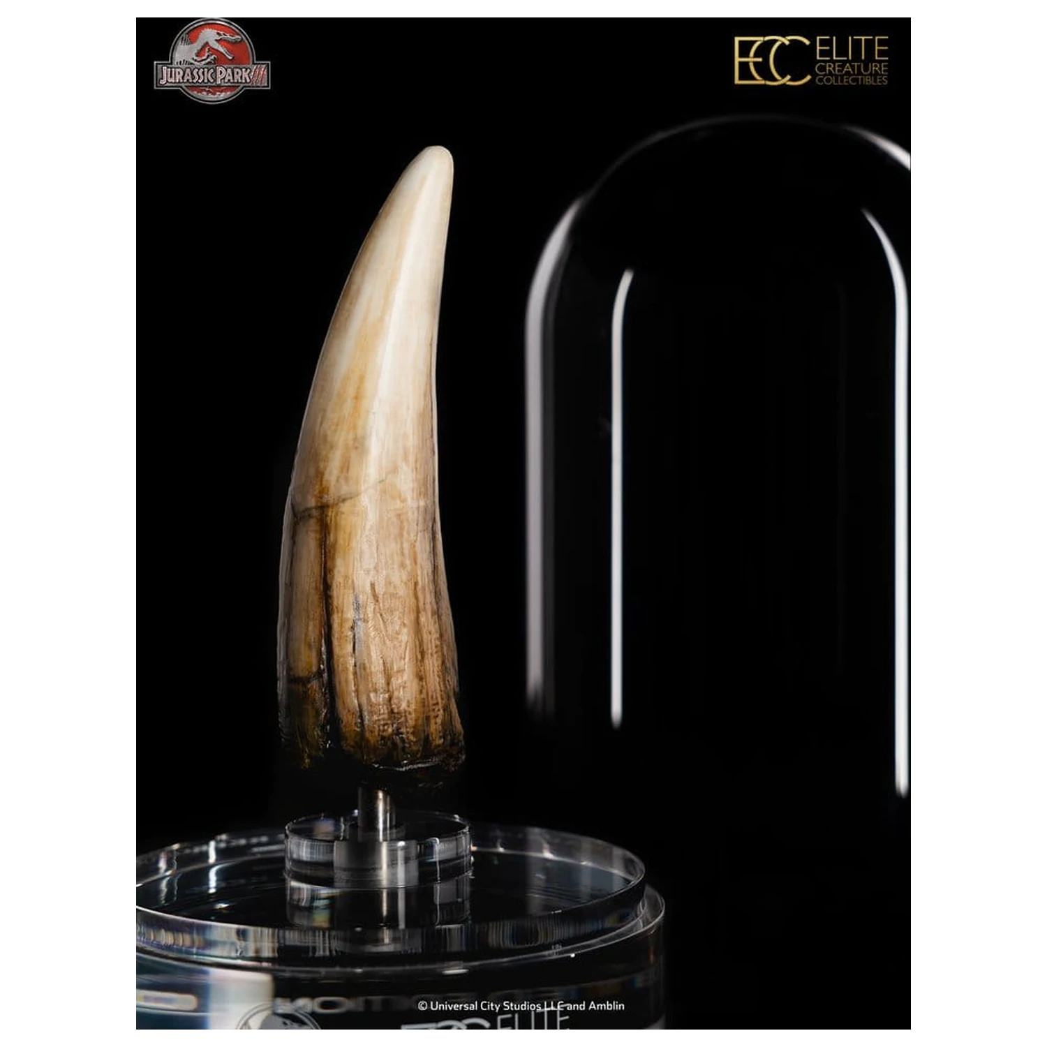 Jurassic Park III Prop Replica 1/1 zub Spinosaurusa 14 cm fotografija proizvoda