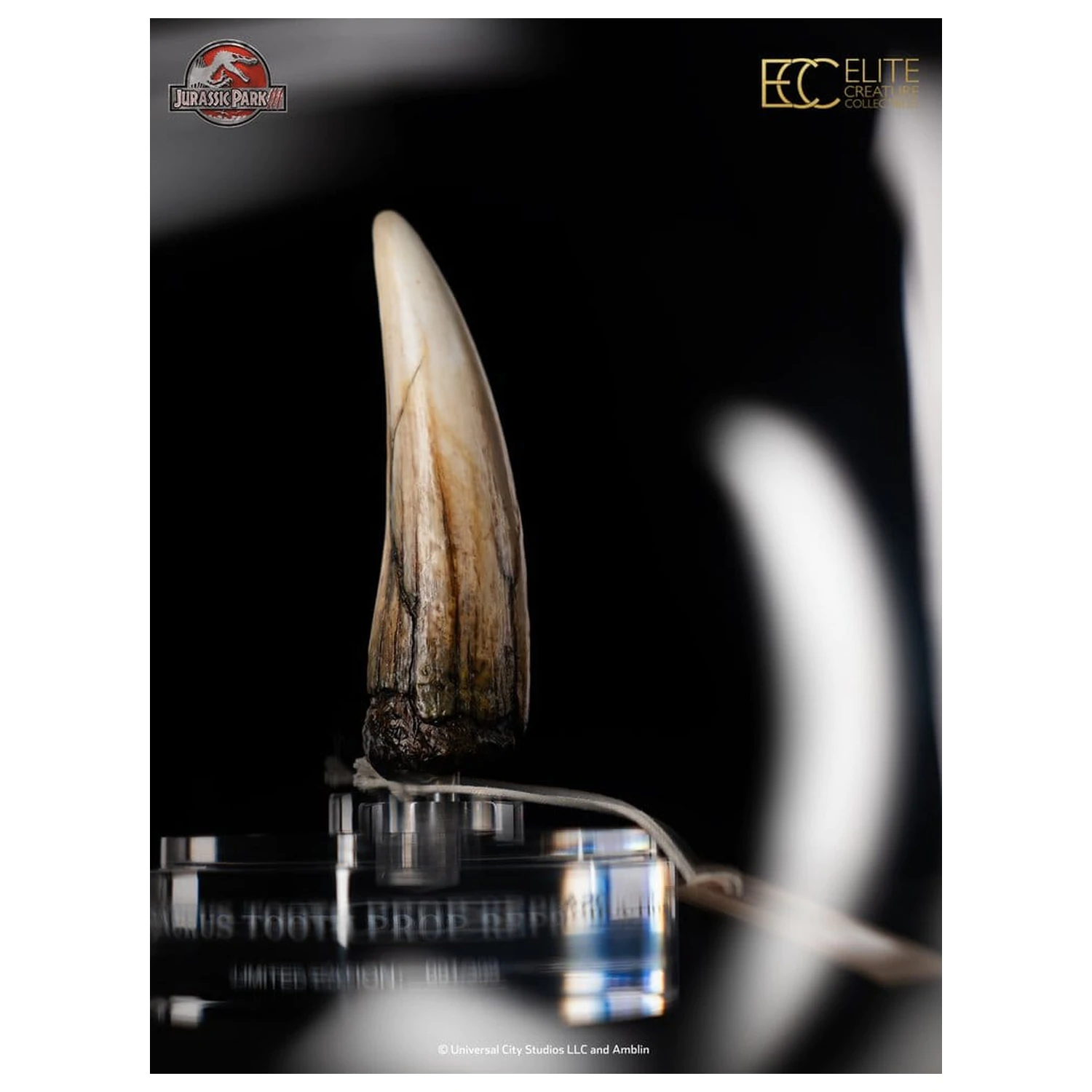 Jurassic Park III Prop Replica 1/1 zub Spinosaurusa 14 cm fotografija proizvoda