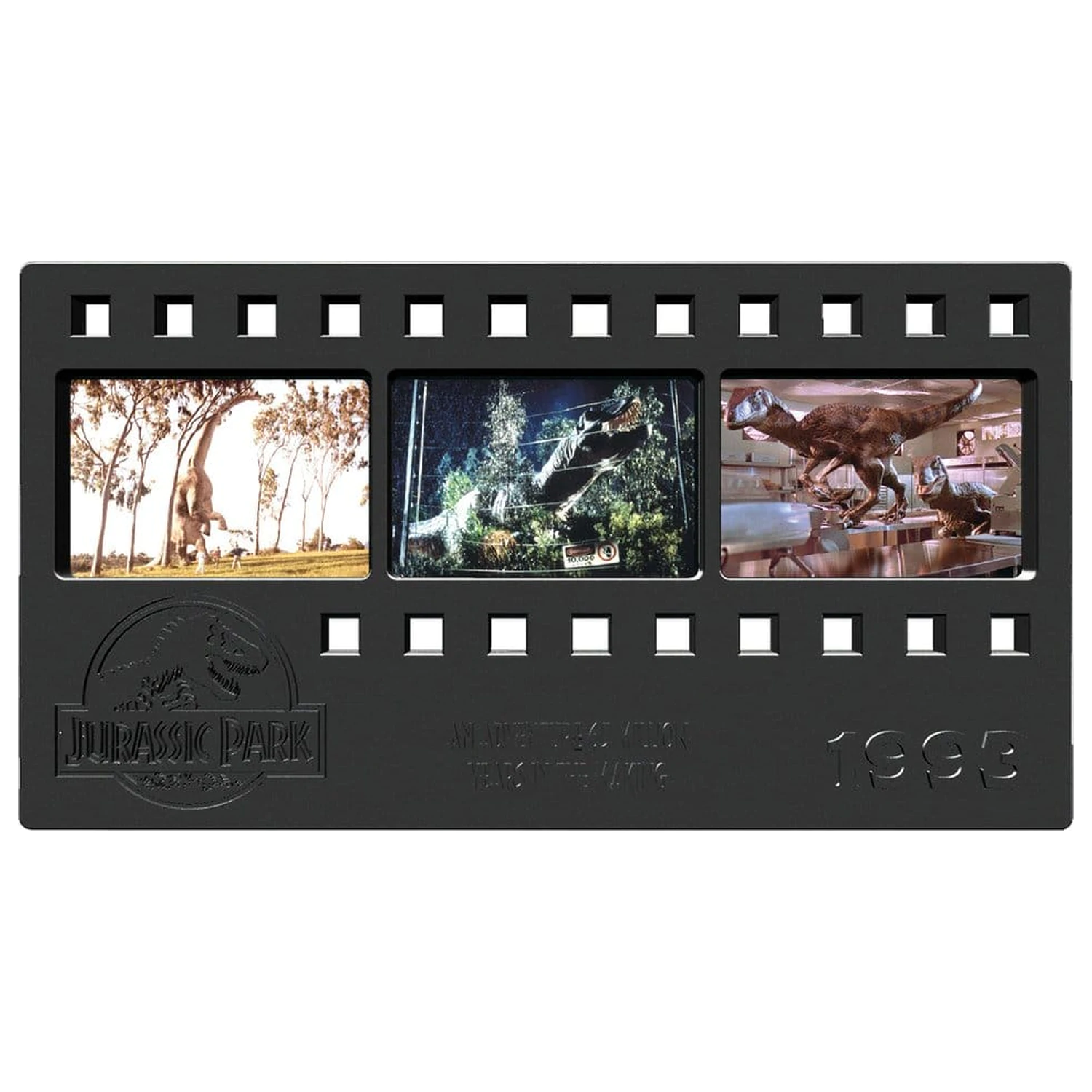 Jurassic Park Ingot metalna traka filma, kolekcionarski predmet, 12 cm fotografija proizvoda