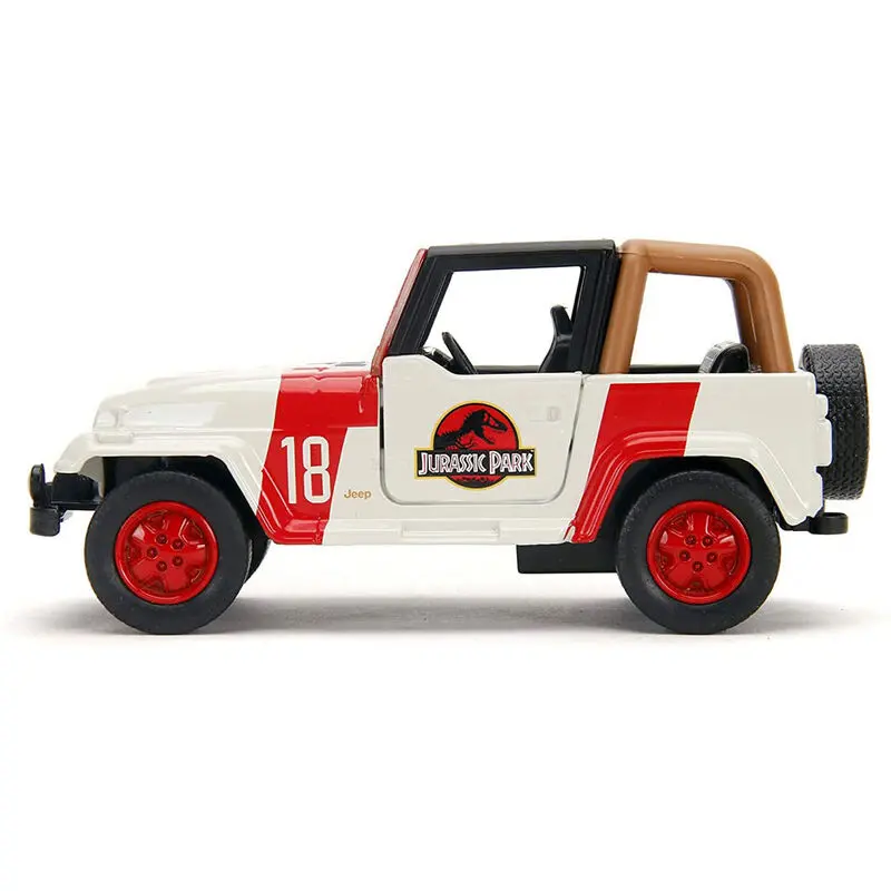 Jurassic World Diecast Model 1/32 Jeep Wrangler Lijevani Model fotografija proizvoda