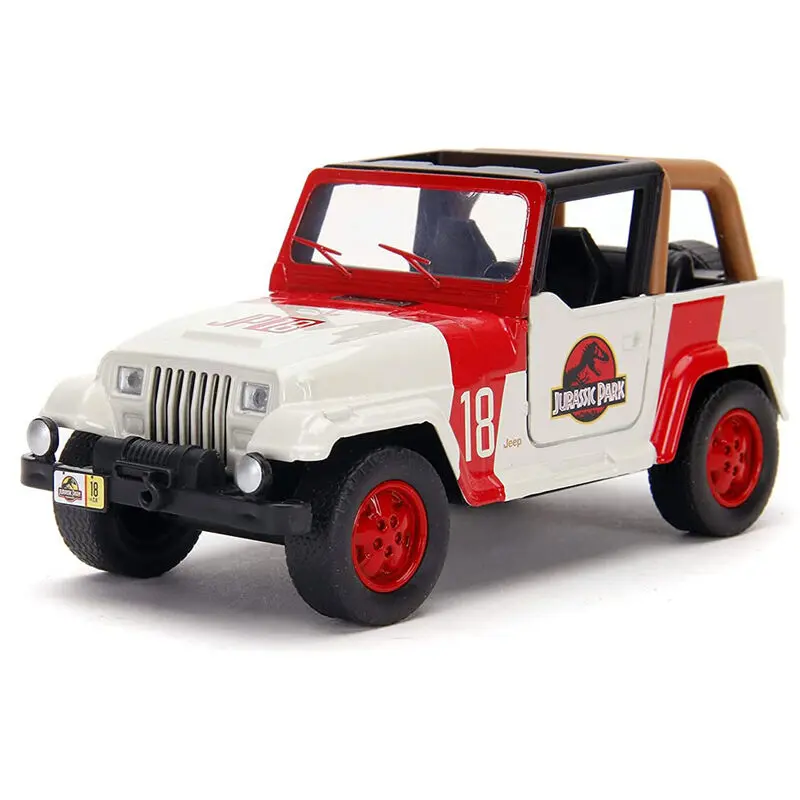 Jurassic World Diecast Model 1/32 Jeep Wrangler Lijevani Model fotografija proizvoda