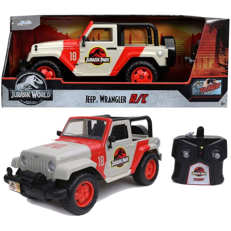 Jurassic Park Jeep Wrangler auto na daljinsko upravljanje fotografija proizvoda