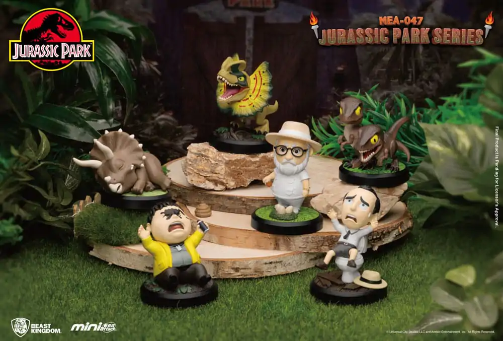 Jurassic Park Mini Egg Attack Figure Jurassic Park Series Set Figura 10 cm fotografija proizvoda