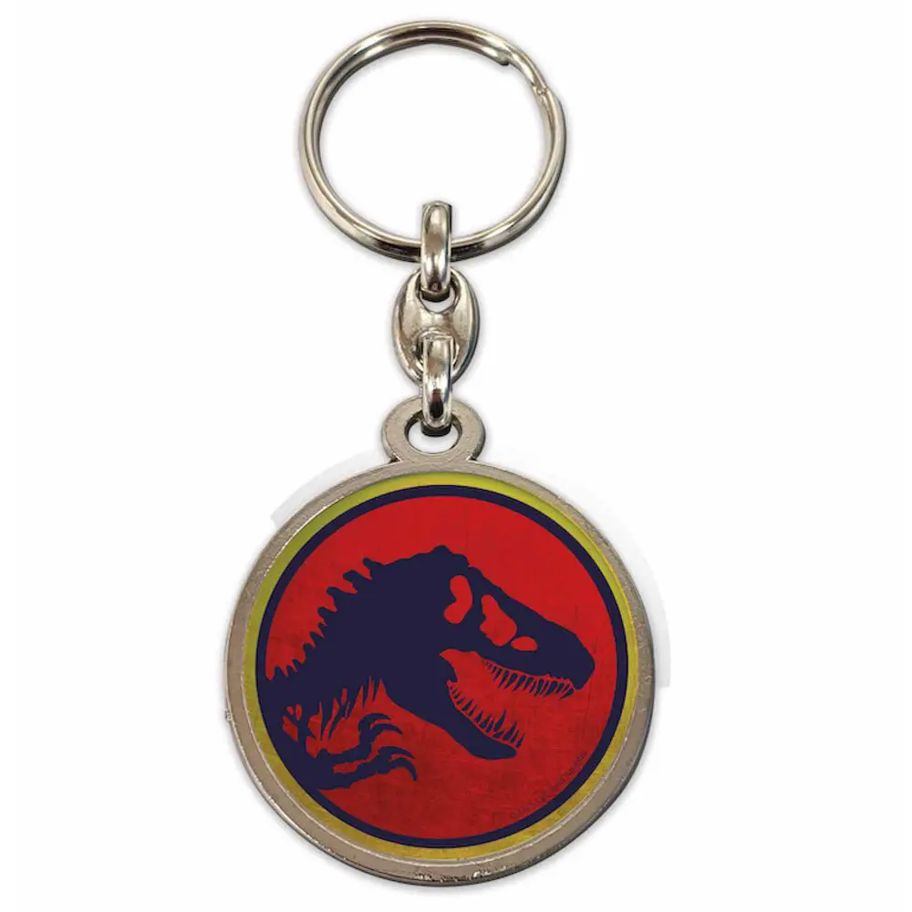 Jurassic Park Metal privjesak Logo 7 cm fotografija proizvoda