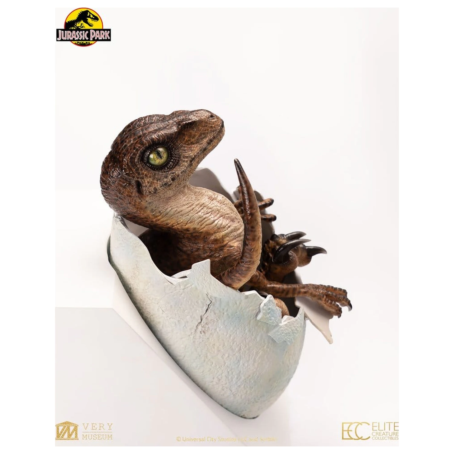 Jurassic Park Replika bista Velociraptor Jaje u izlijeganju 24 cm fotografija proizvoda