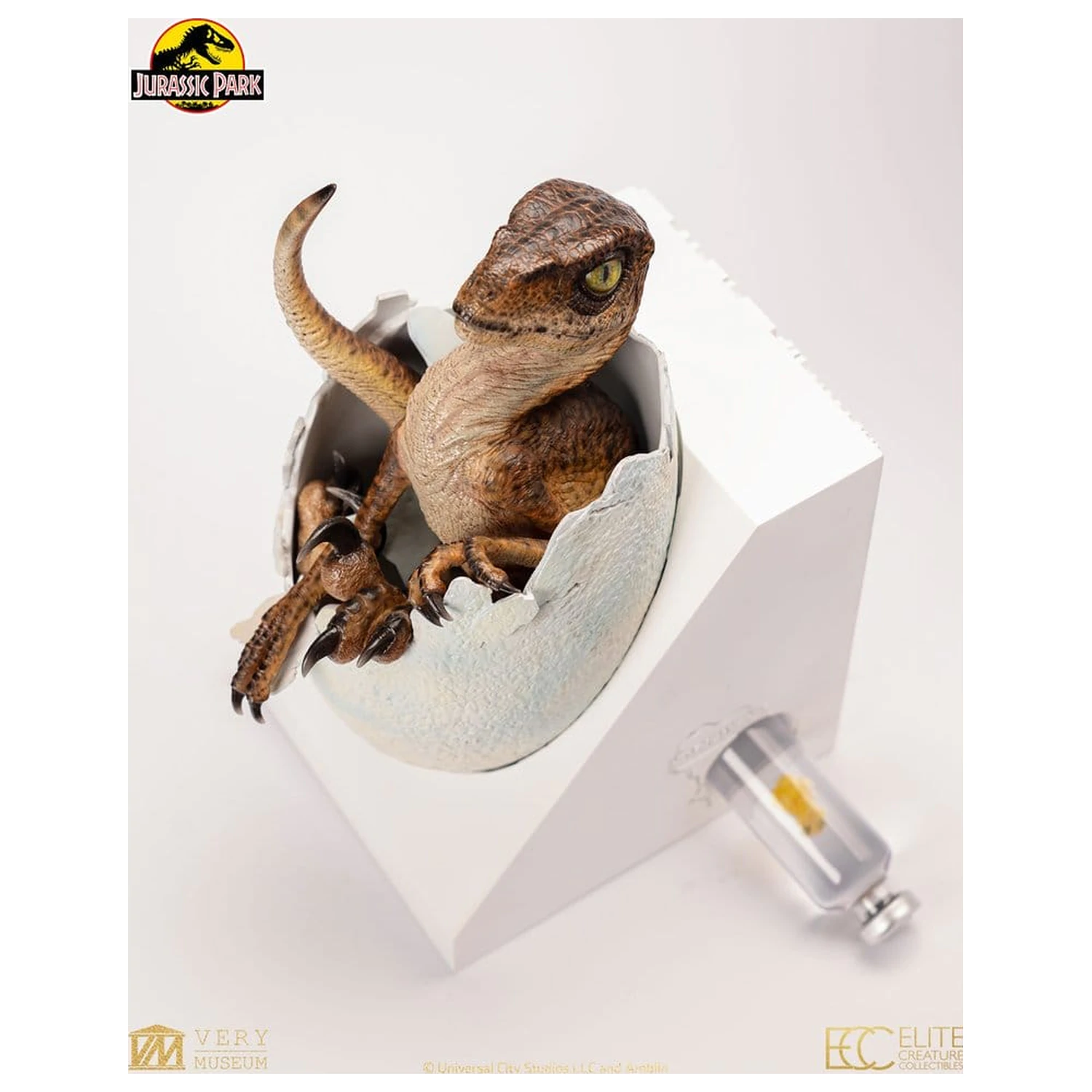 Jurassic Park Replika bista Velociraptor Jaje u izlijeganju 24 cm fotografija proizvoda