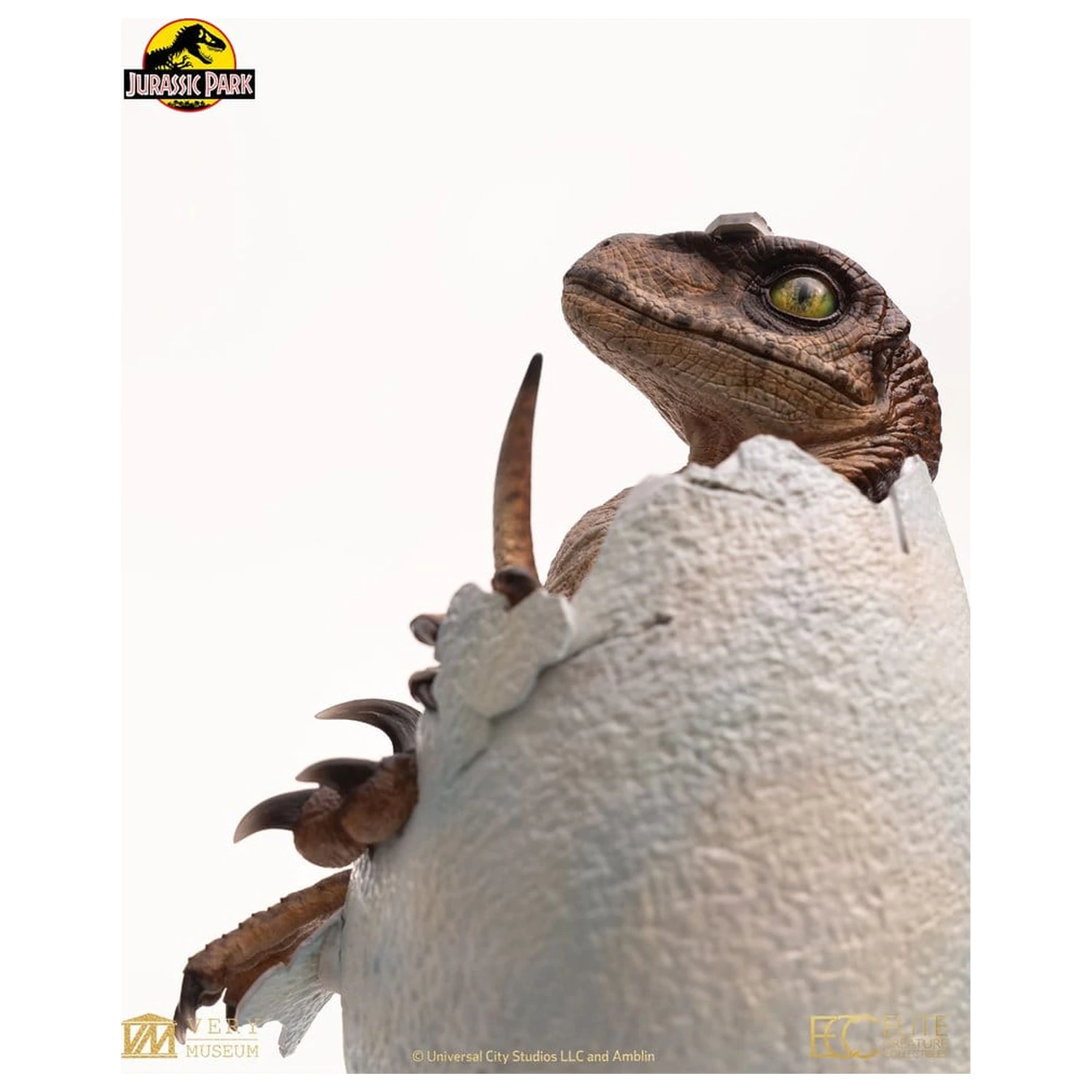 Jurassic Park Replika bista Velociraptor Jaje u izlijeganju 24 cm fotografija proizvoda