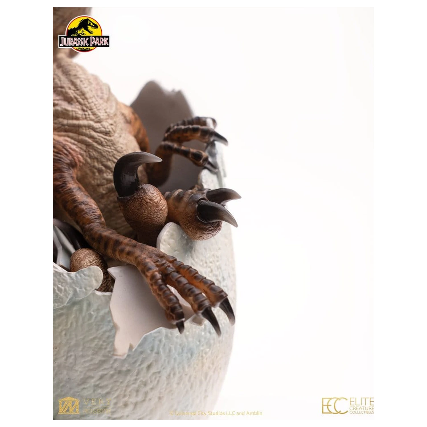Jurassic Park Replika bista Velociraptor Jaje u izlijeganju 24 cm fotografija proizvoda