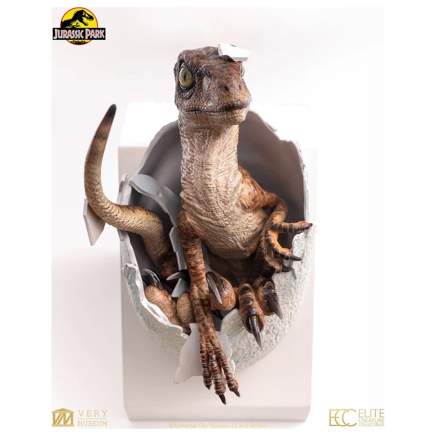 Jurassic Park Replika bista Velociraptor Jaje u izlijeganju 24 cm fotografija proizvoda