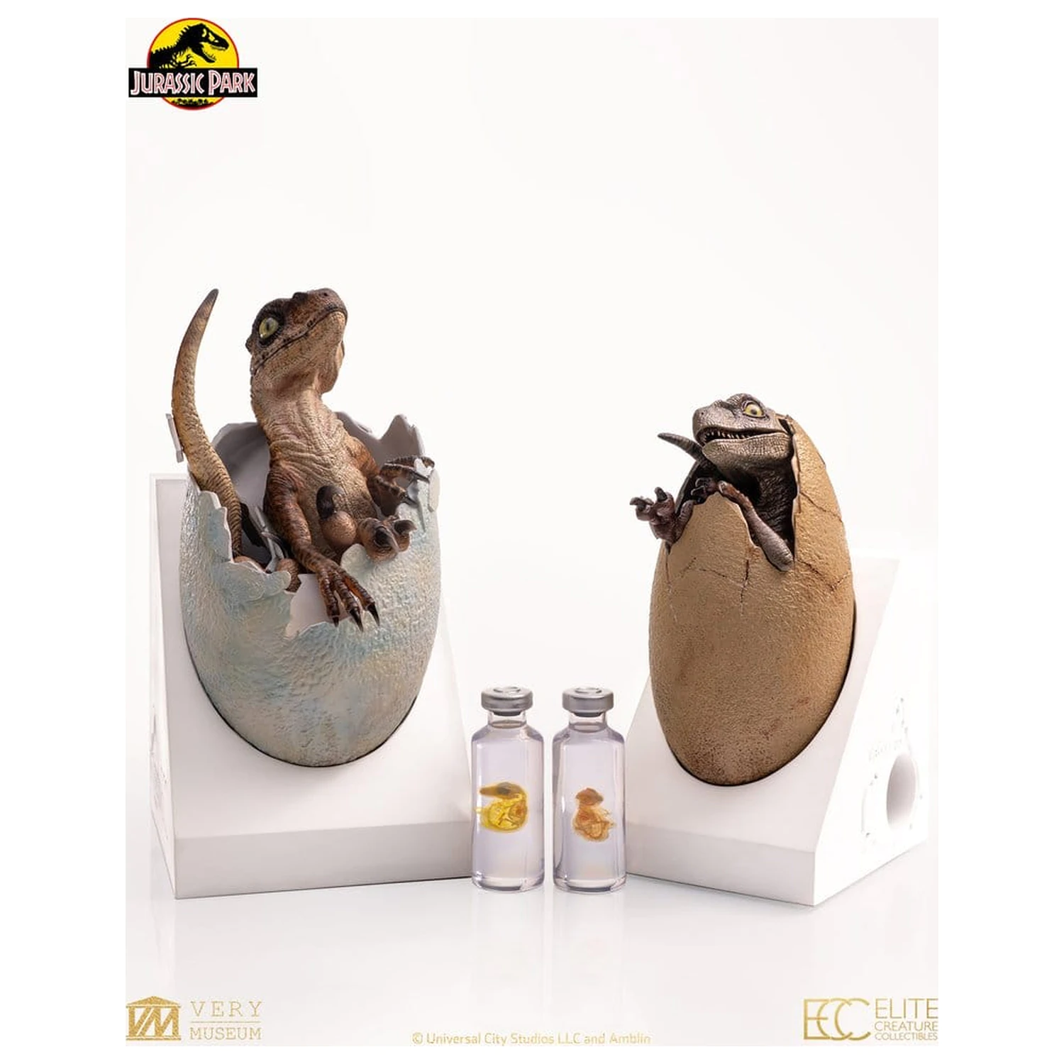 Jurassic Park Replika bista Velociraptor Jaje u izlijeganju 24 cm fotografija proizvoda