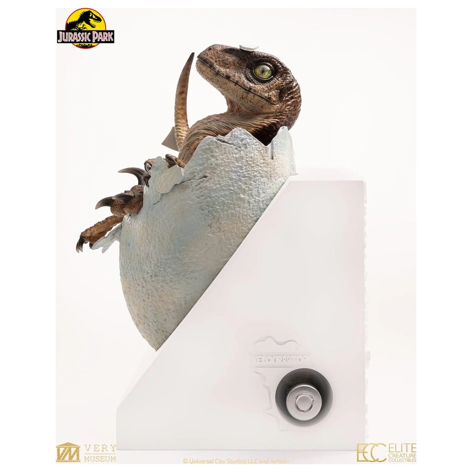 Jurassic Park Replika bista Velociraptor Jaje u izlijeganju 24 cm fotografija proizvoda