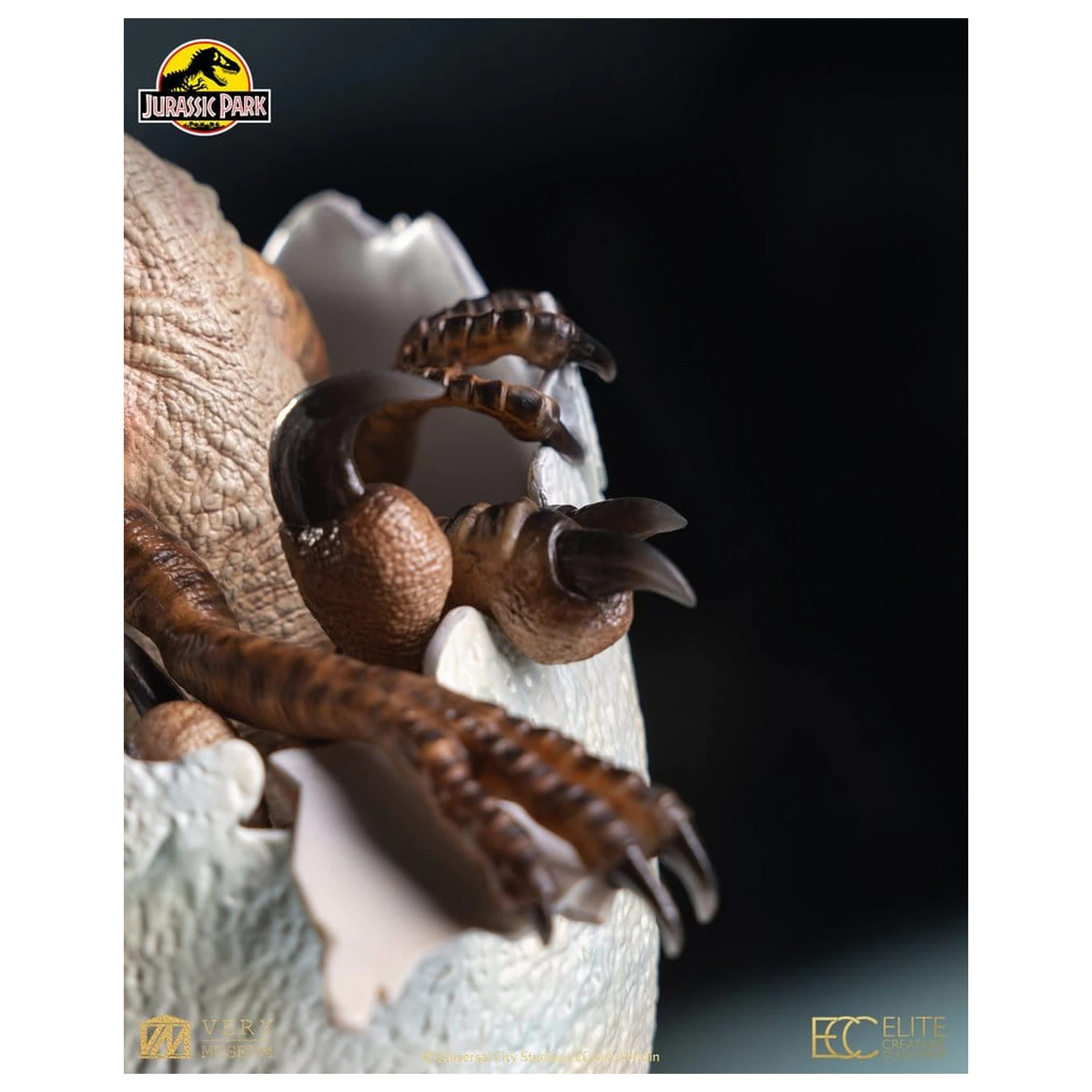 Jurassic Park Replika bista Velociraptor Jaje u izlijeganju 24 cm fotografija proizvoda