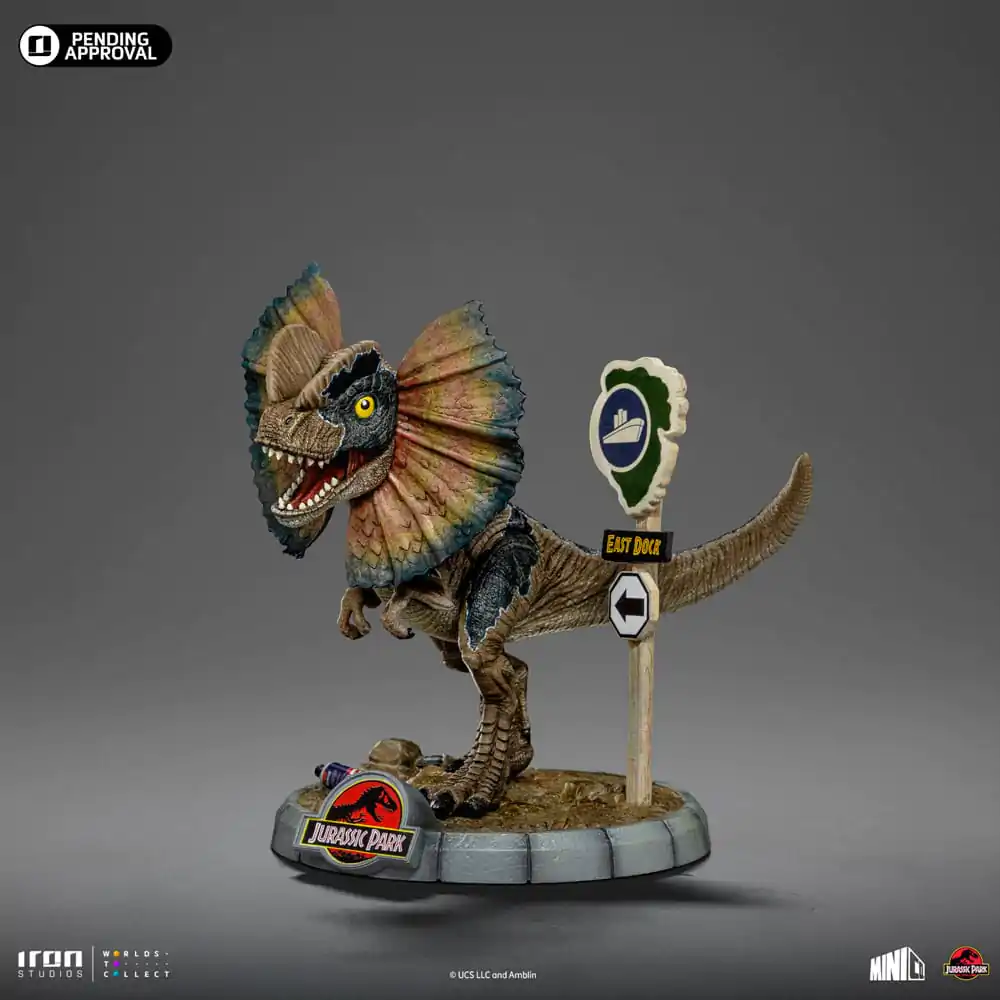 Jurassic Park Mini Co. PVC Kipić Dilophosaurus 12 cm fotografija proizvoda