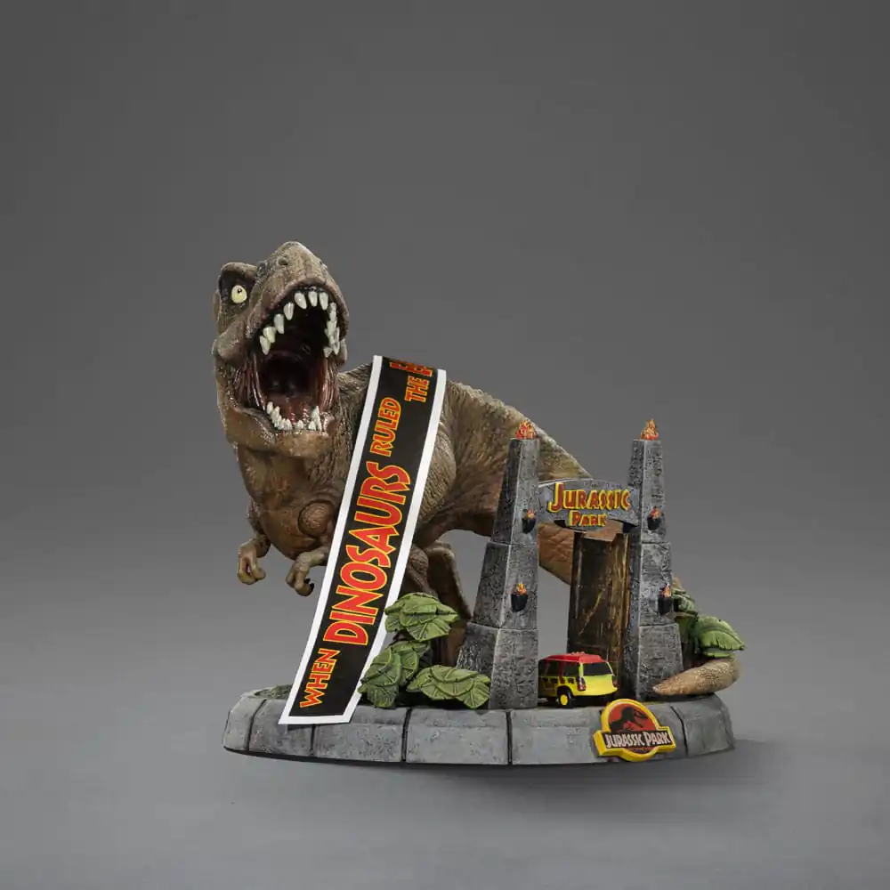 Jurassic Park Mini Co. PVC Figura T-Rex Illusion Deluxe 15 cm fotografija proizvoda