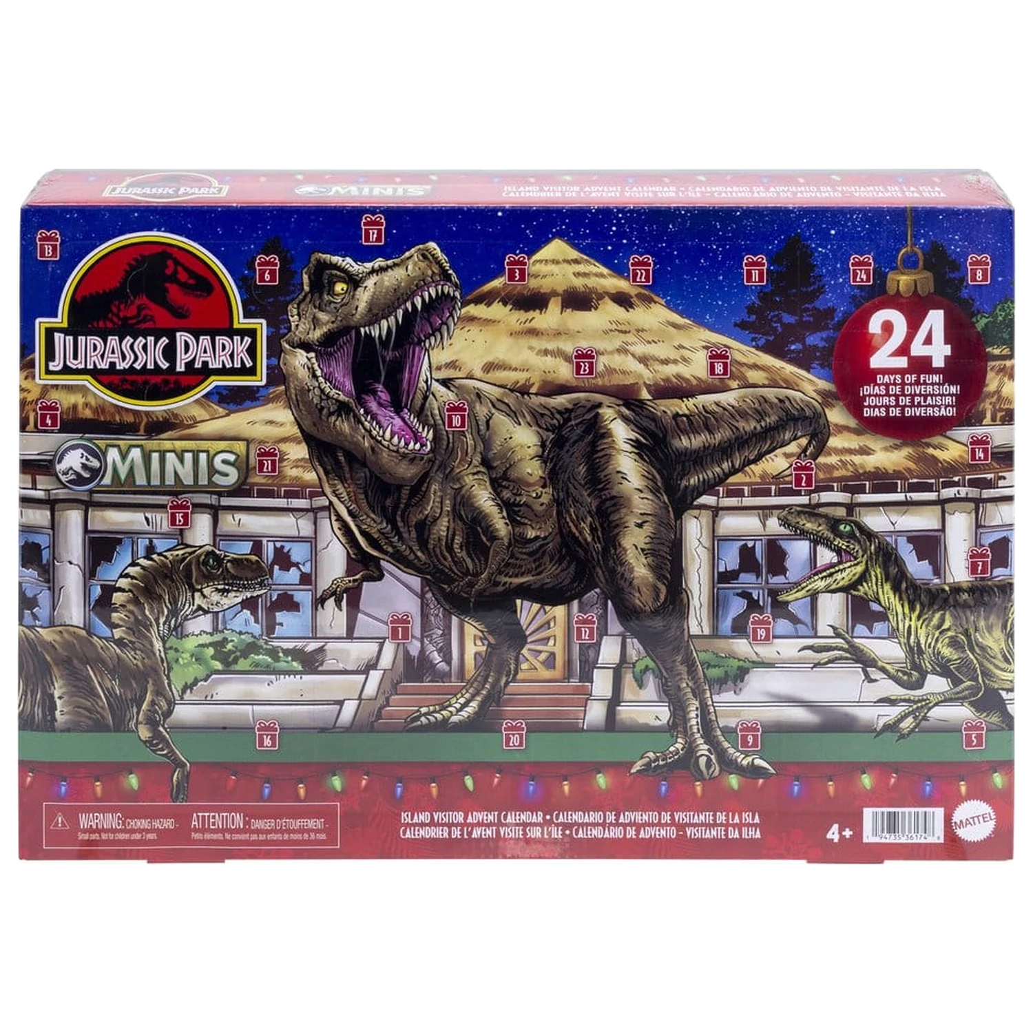 Jurassic Park Minis adventski kalendar Island Visitor fotografija proizvoda