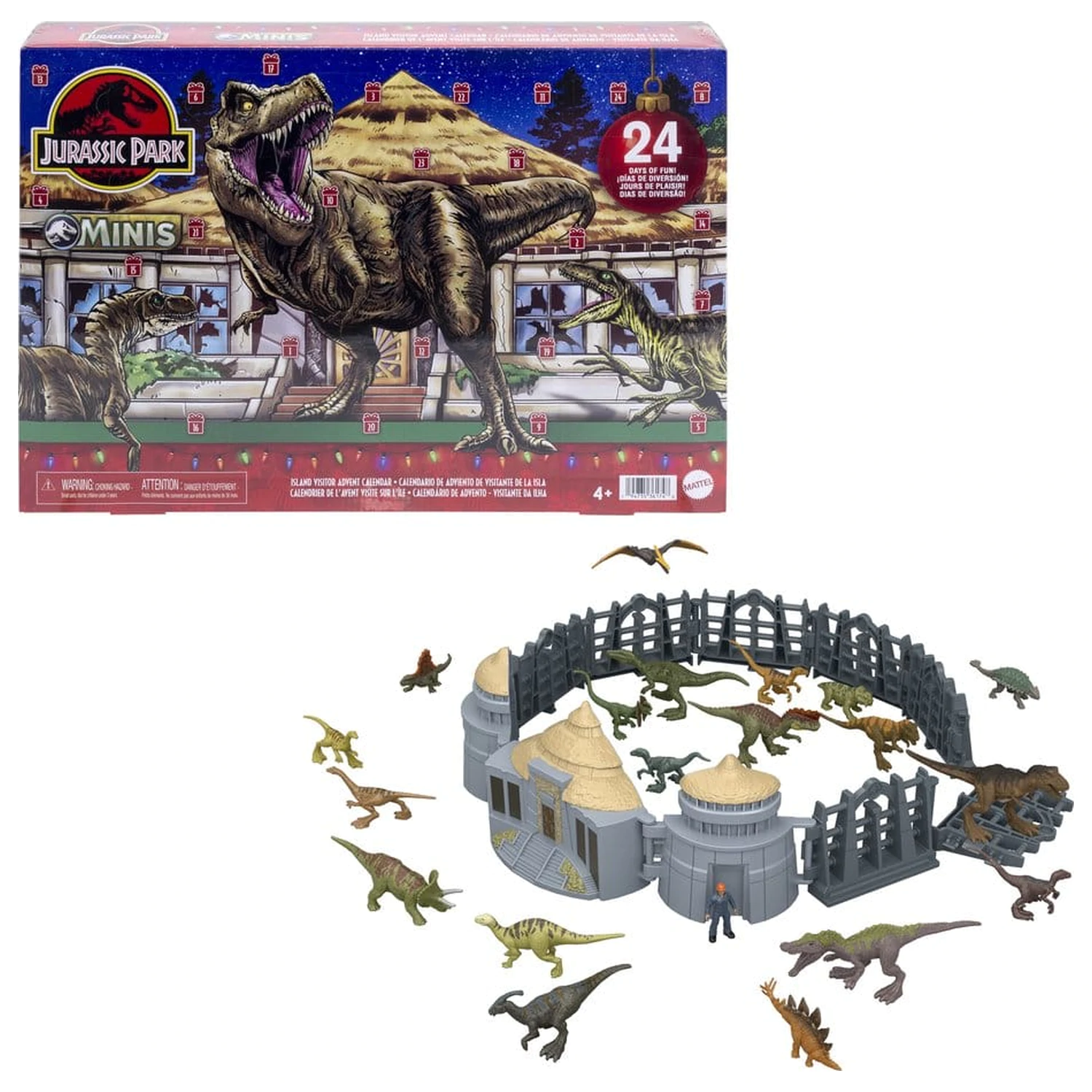 Jurassic Park Minis adventski kalendar Island Visitor fotografija proizvoda