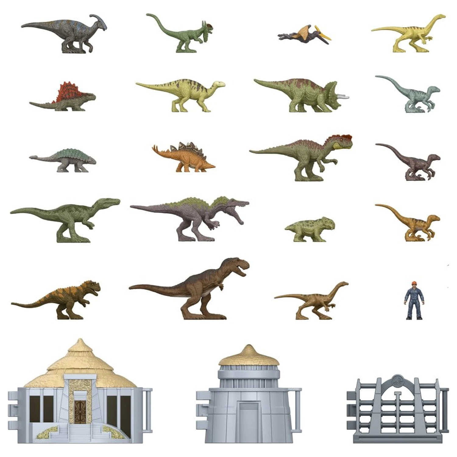 Jurassic Park Minis adventski kalendar Island Visitor fotografija proizvoda