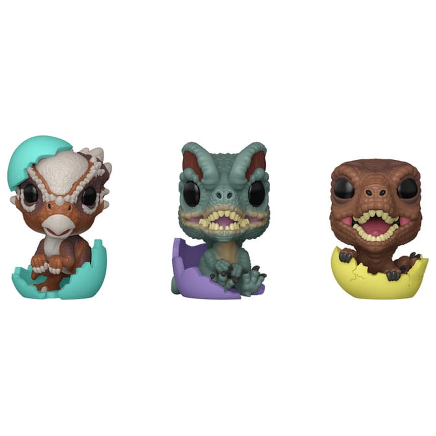Jurassic Park Pocket Funko POP! vinilna figura Easter Egg 3-Pack Dinos 4 cm fotografija proizvoda