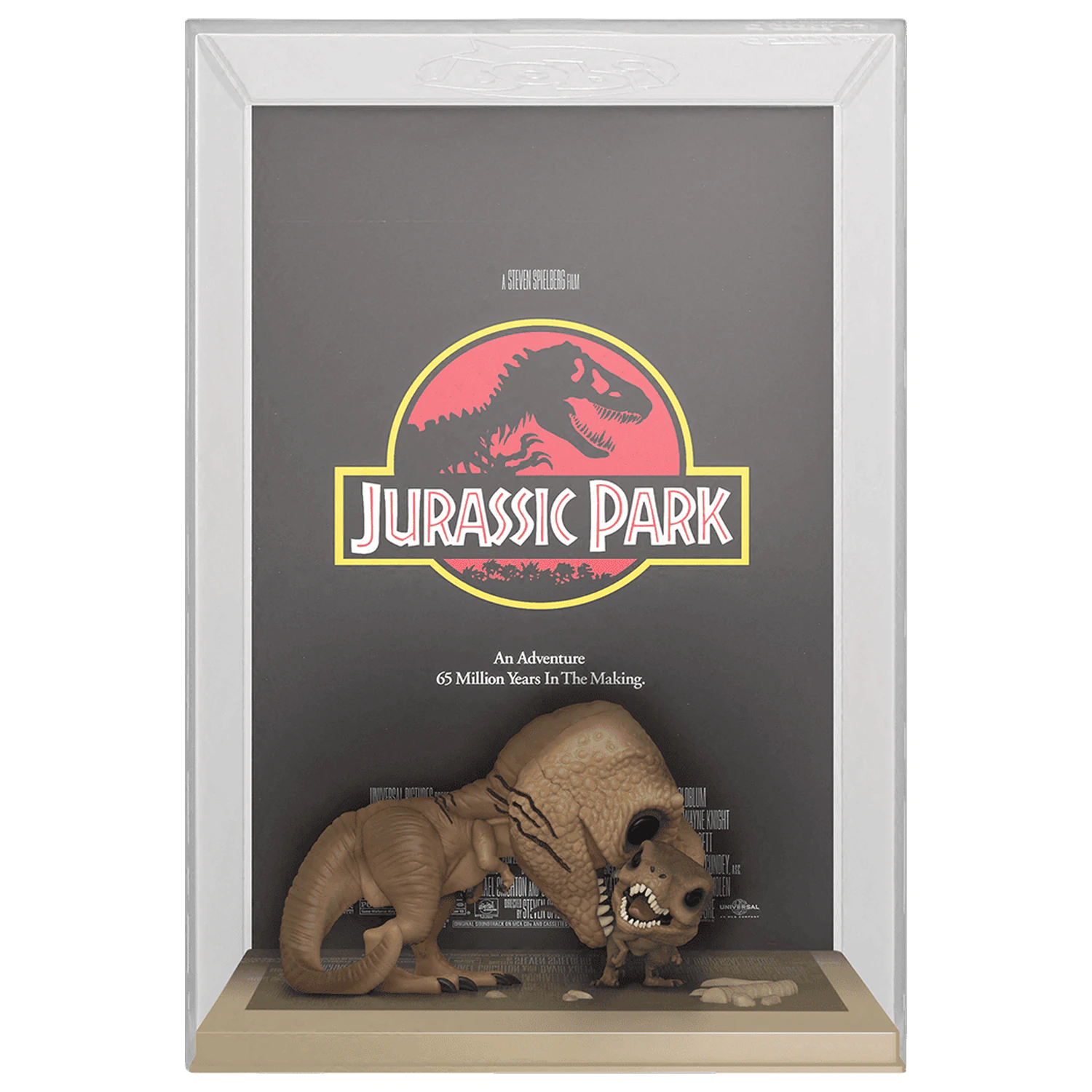 Jurassic Park POP! Filmski poster & Figura Tyrannosaurus Rex & Velociraptor 9 cm fotografija proizvoda