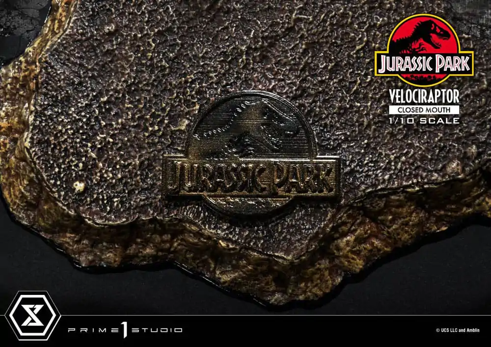 Jurassic Park Prime Collectibles kipić 1/10 Velociraptor zatvorenih usta 19 cm fotografija proizvoda