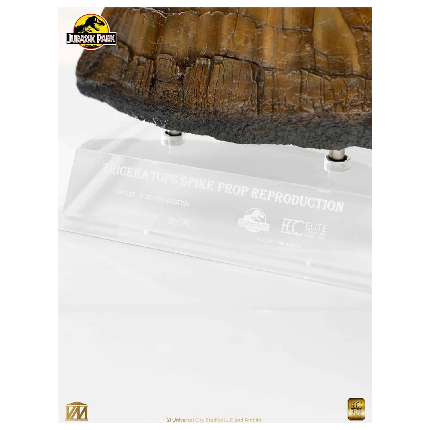 Jurassic Park Statue Triceratops Spike Prop (Reprodukcija) 19 cm fotografija proizvoda