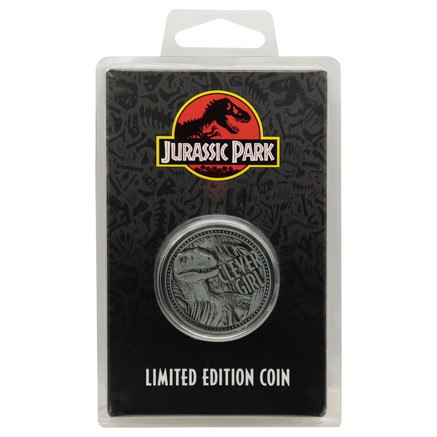 Jurassic Park Kolekcionarski novčić Velociraptor Limited Edition fotografija proizvoda