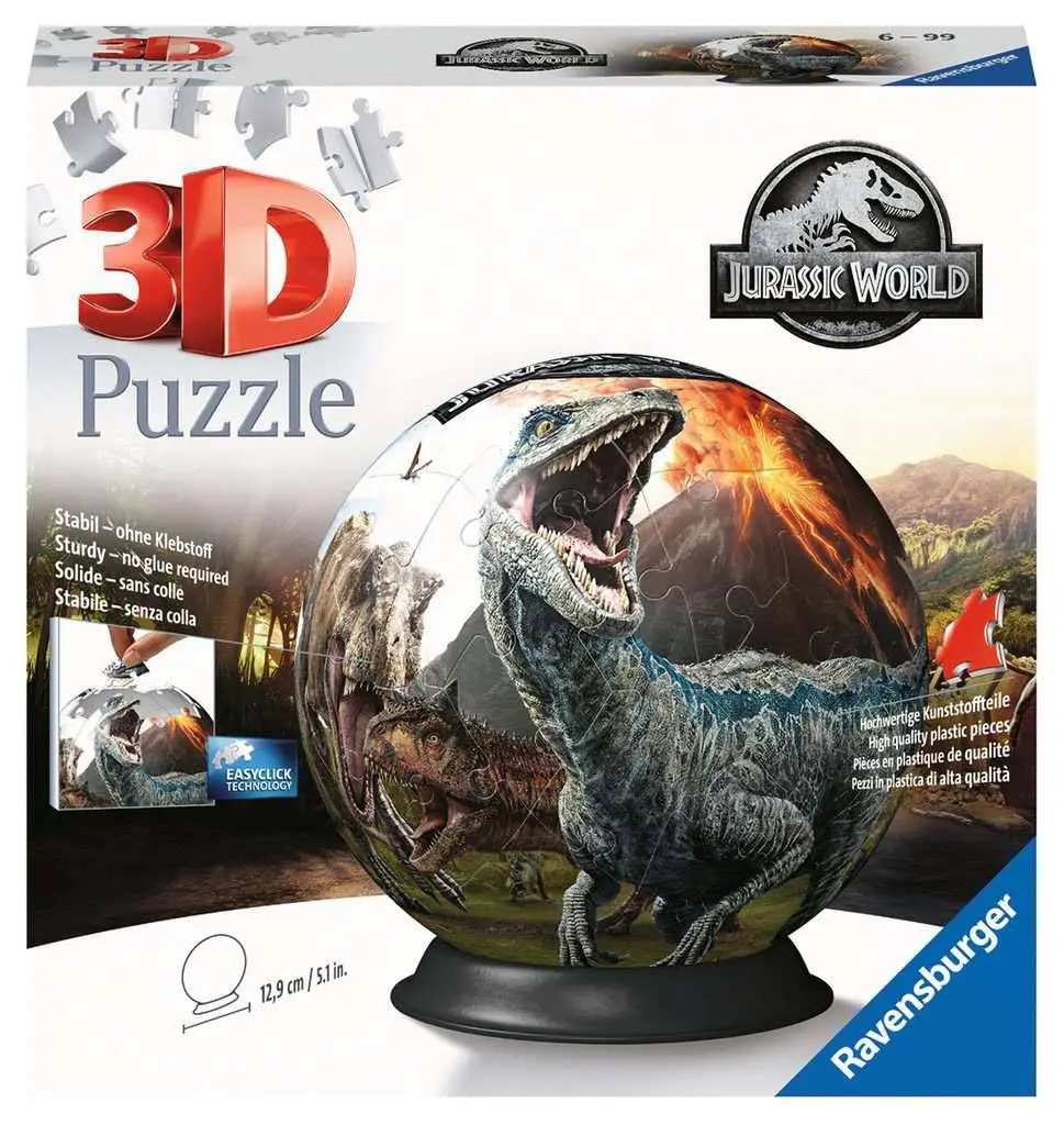 Jurassic World 3D puzzle lopta (72 komada) fotografija proizvoda