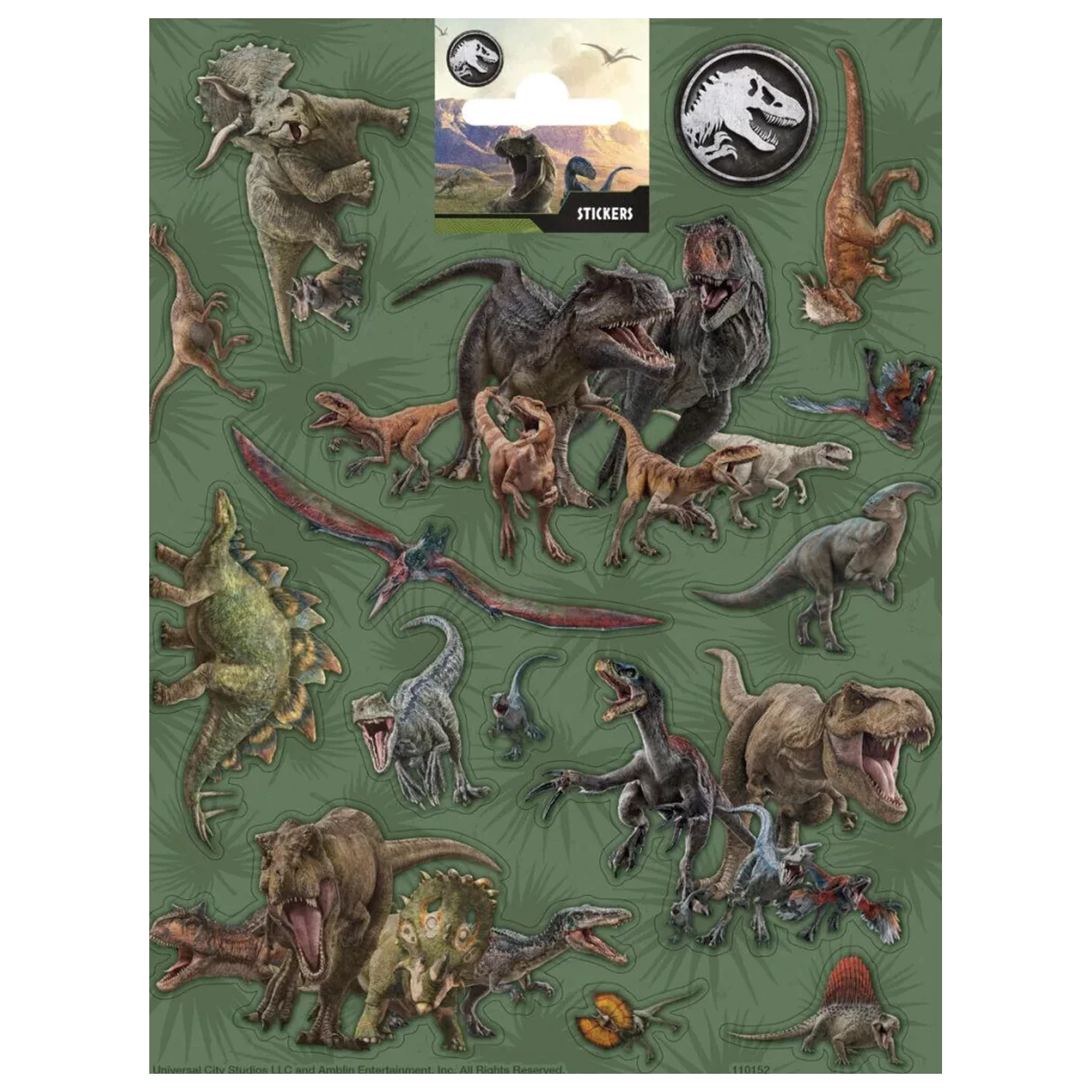 Jurassic World Attack naljepnica fotografija proizvoda