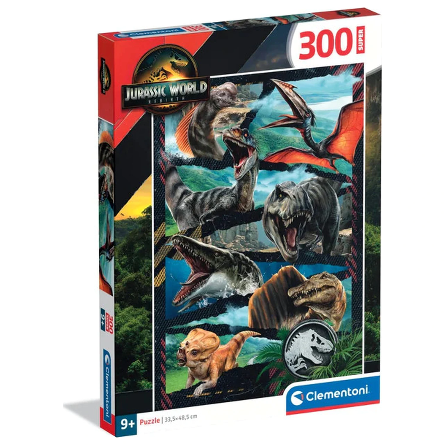 Jurassic World Battle Zone slagalica od 300 komada fotografija proizvoda
