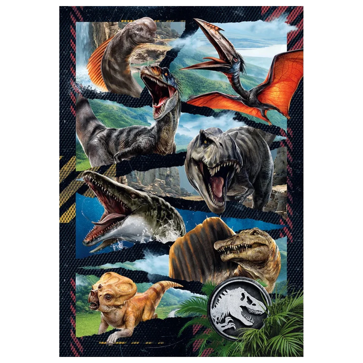 Jurassic World Battle Zone slagalica od 300 komada fotografija proizvoda