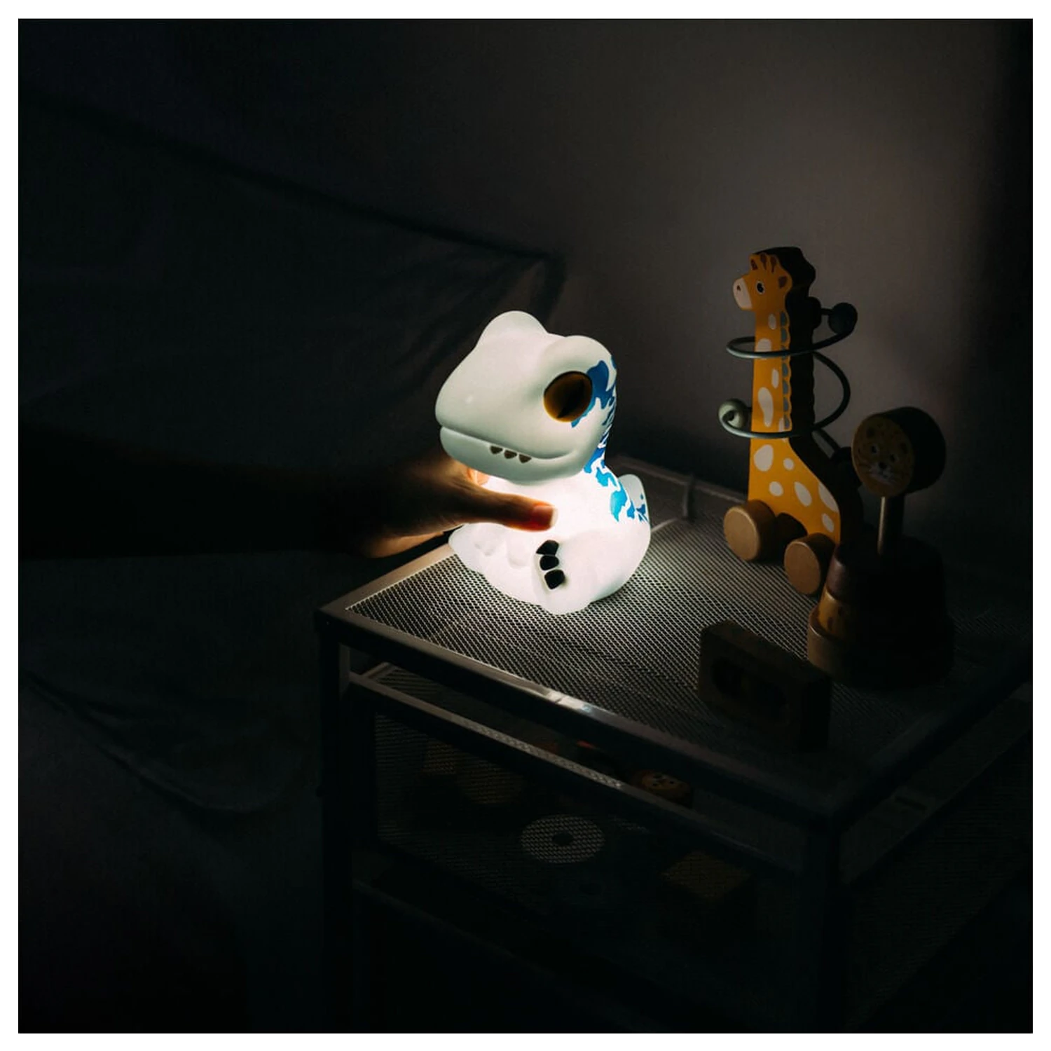 Jurassic World Blue lampa na stiskanje fotografija proizvoda