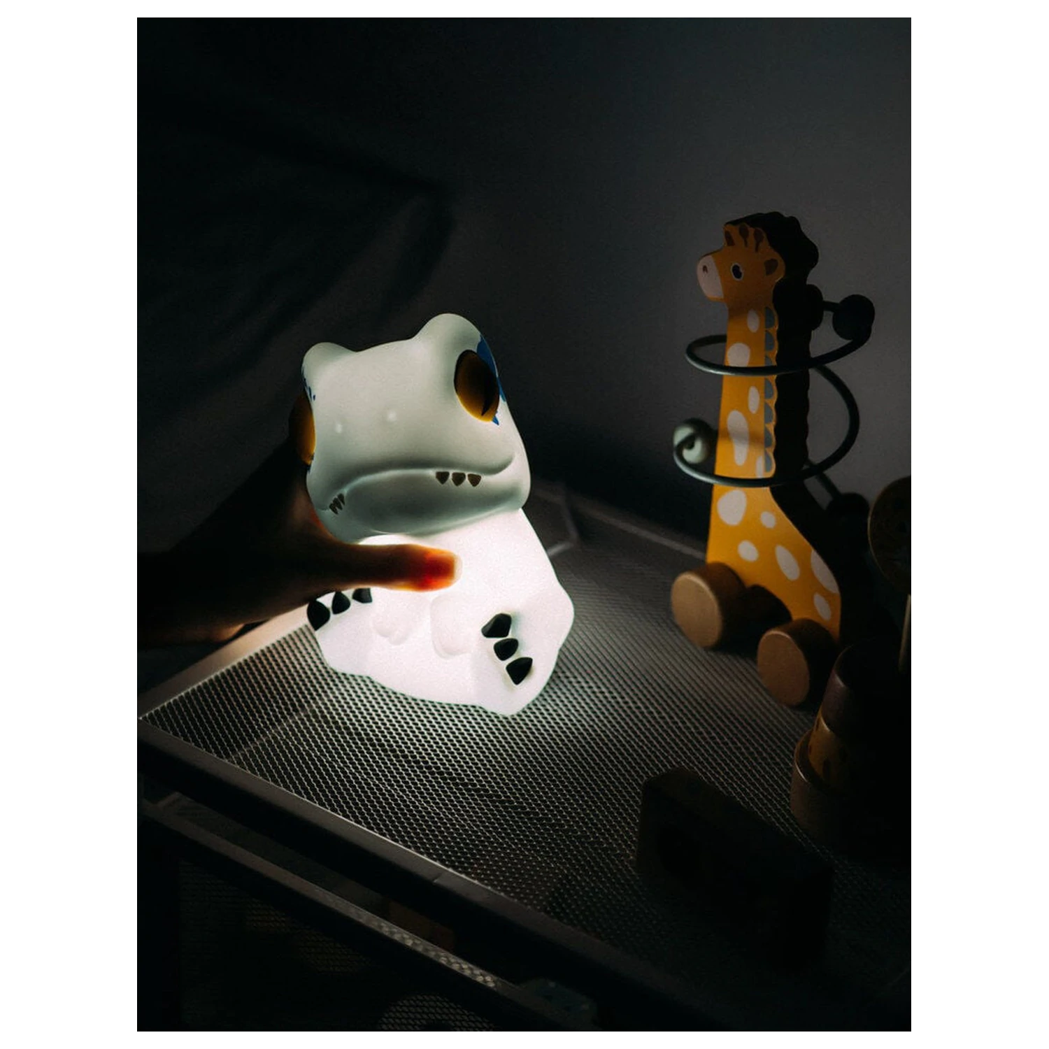 Jurassic World Blue lampa na stiskanje fotografija proizvoda