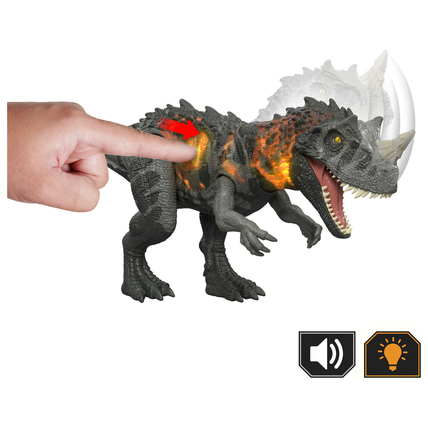 Jurassic World Ceratosaurus figura dinosaura fotografija proizvoda