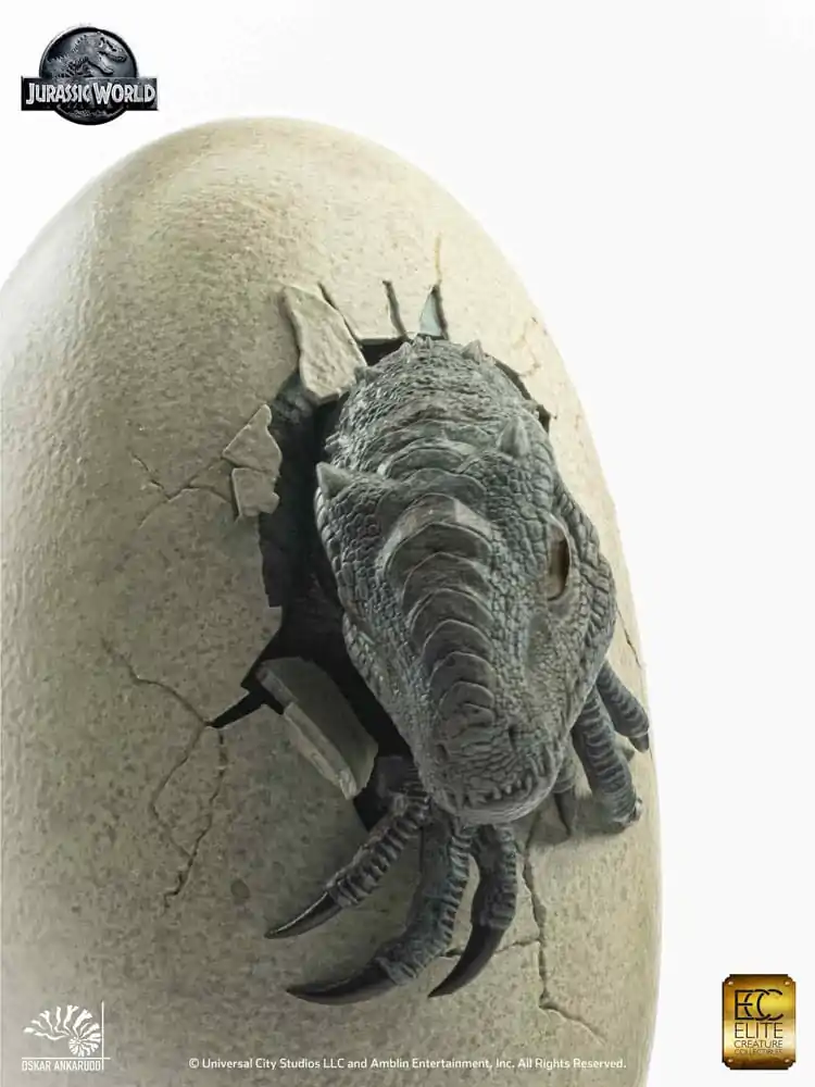 Jurassic World Set od 3 Kipa 1/2 Hatching Indominus Rex 13 cm fotografija proizvoda