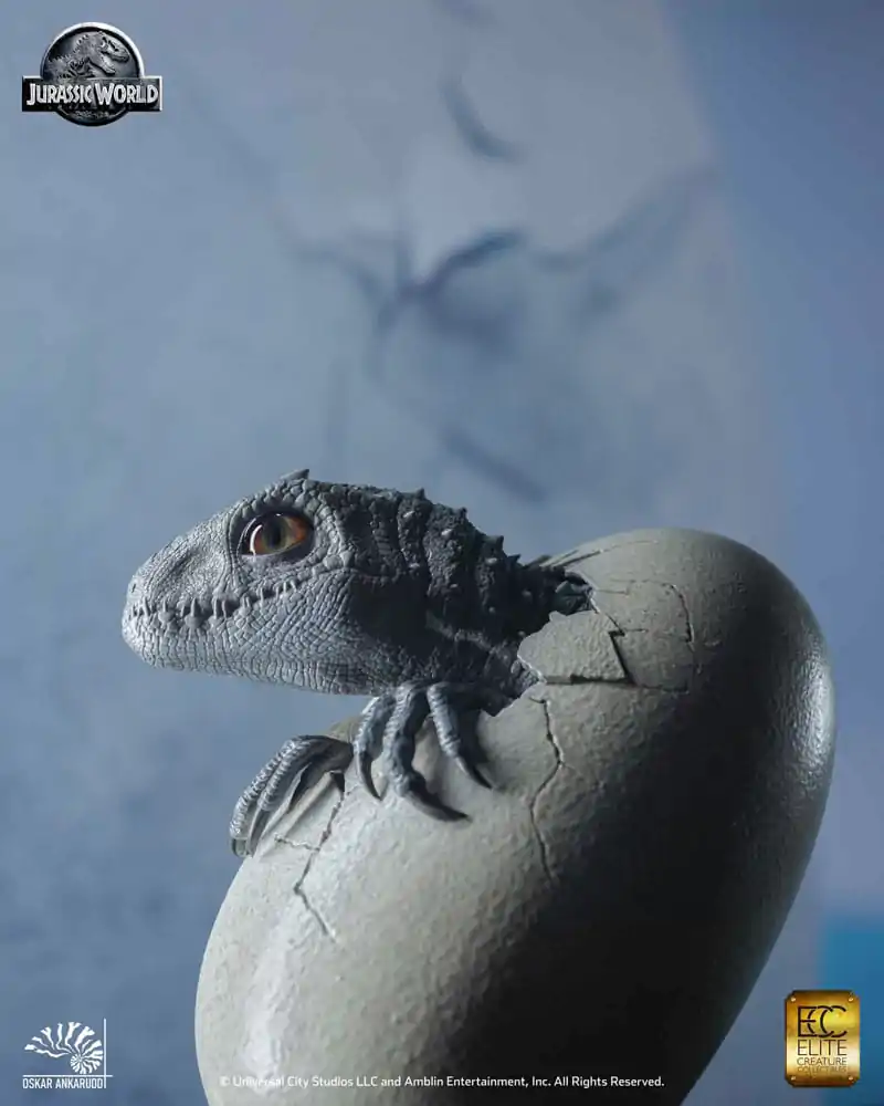 Jurassic World Set od 3 Kipa 1/2 Hatching Indominus Rex 13 cm fotografija proizvoda