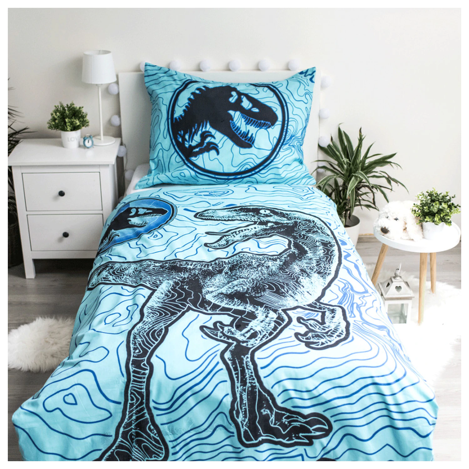 Jurassic World Dinosaur Tracker Glow in the Dark Navlaka za poplun fotografija proizvoda