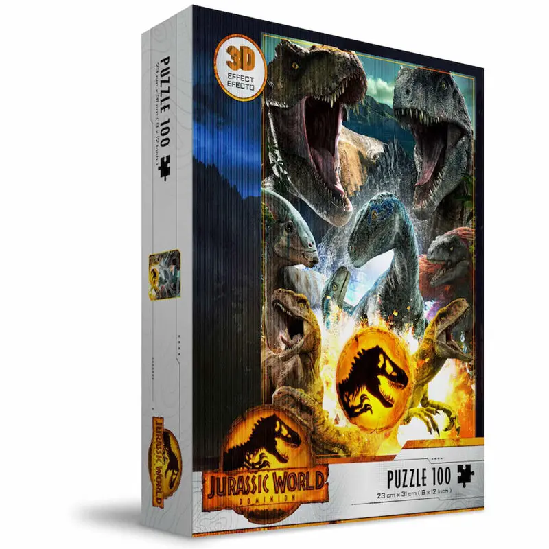 Jurassic World Dinosaurs 3D slagalica 100 kom fotografija proizvoda