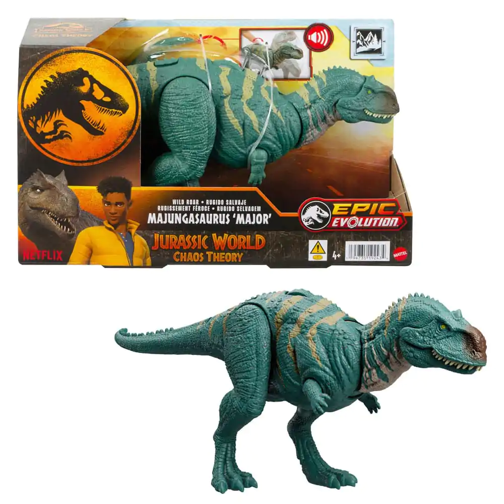 Jurassic World Epic Evolution akcijska figura divlji rika Majungasaurus fotografija proizvoda