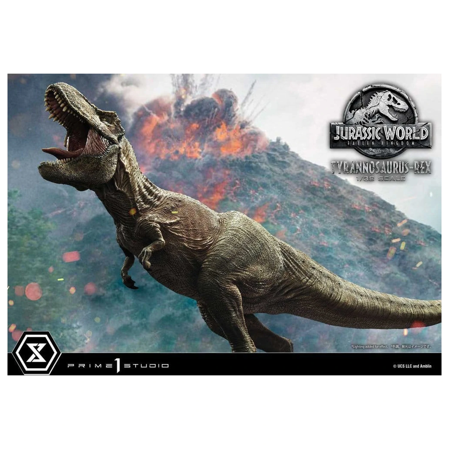 Jurassic World: Fallen Kingdom (Film) Prime Collectible Figures kip 1/38 Tyrannosaurus Rex 23 cm fotografija proizvoda
