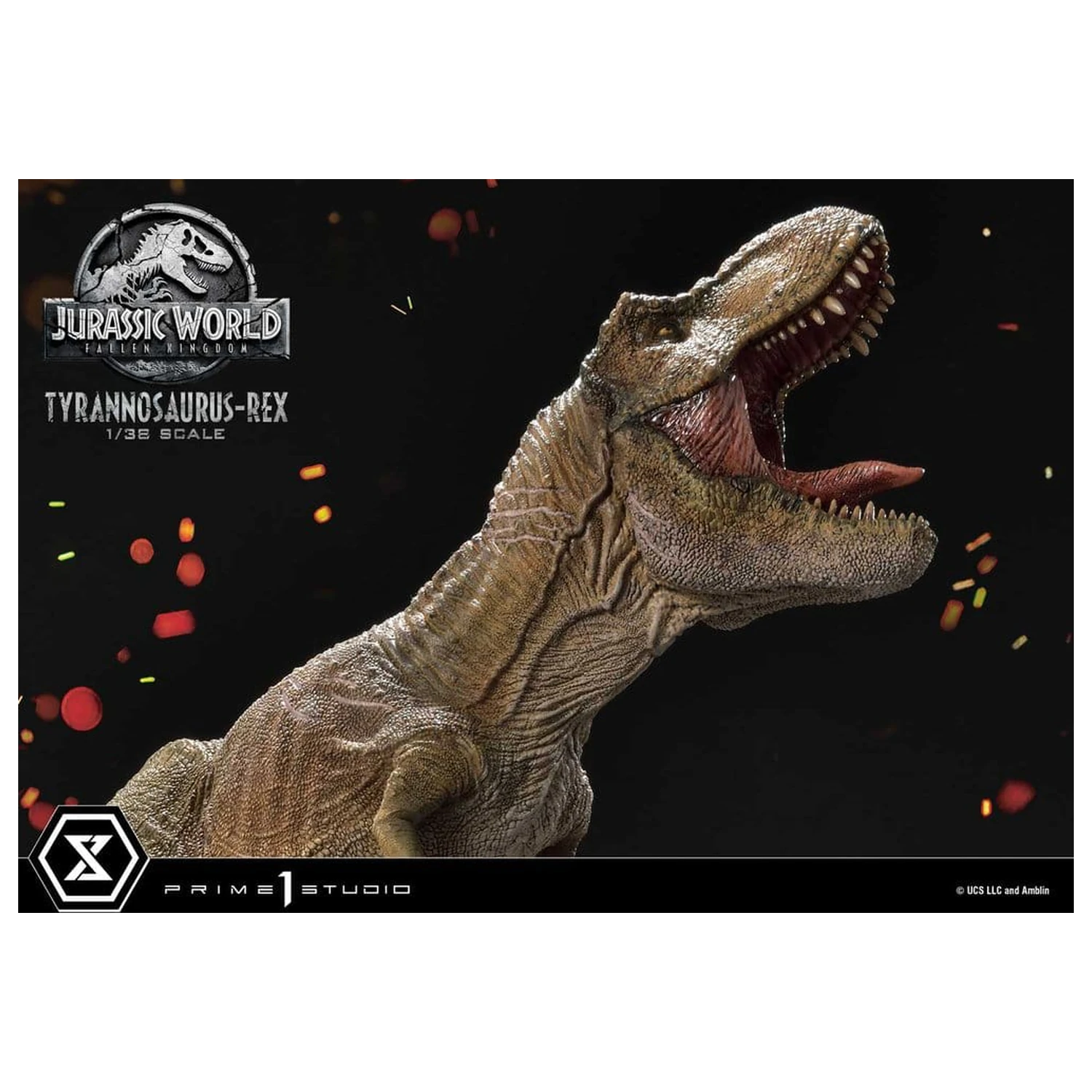 Jurassic World: Fallen Kingdom (Film) Prime Collectible Figures kip 1/38 Tyrannosaurus Rex 23 cm fotografija proizvoda