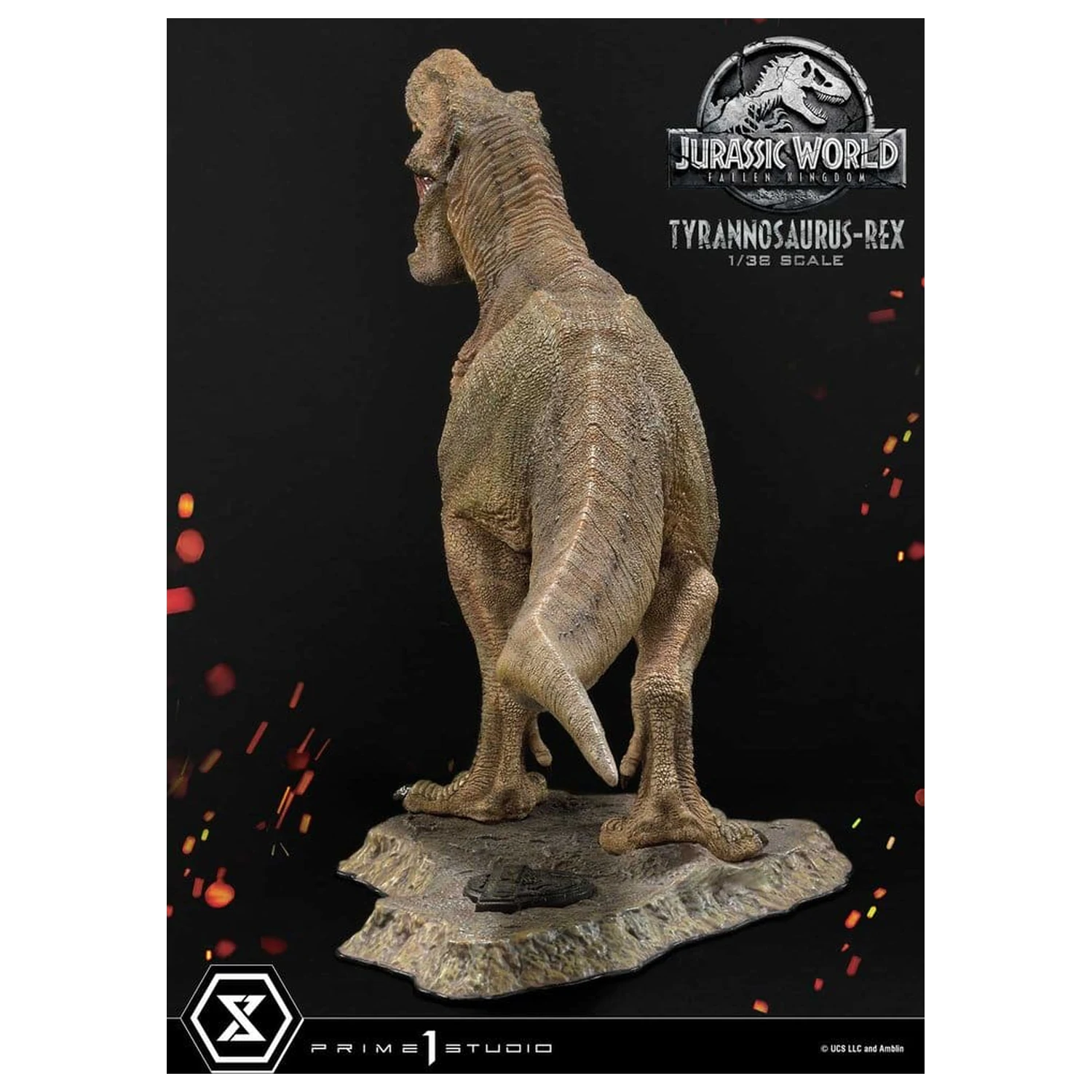 Jurassic World: Fallen Kingdom (Film) Prime Collectible Figures kip 1/38 Tyrannosaurus Rex 23 cm fotografija proizvoda