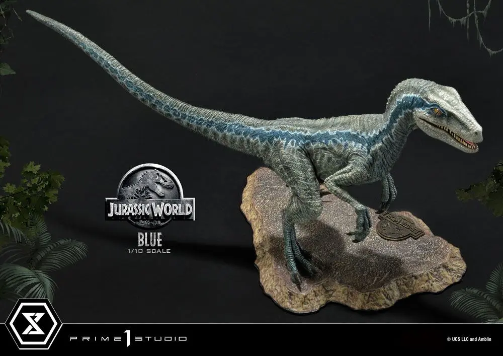 Jurassic World: Fallen Kingdom Prime Collectibles kip 1/10 Blue (Open Mouth Version) 17 cm fotografija proizvoda