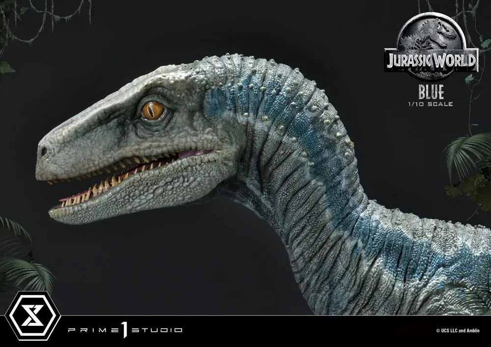 Jurassic World: Fallen Kingdom Prime Collectibles kip 1/10 Blue (Open Mouth Version) 17 cm fotografija proizvoda