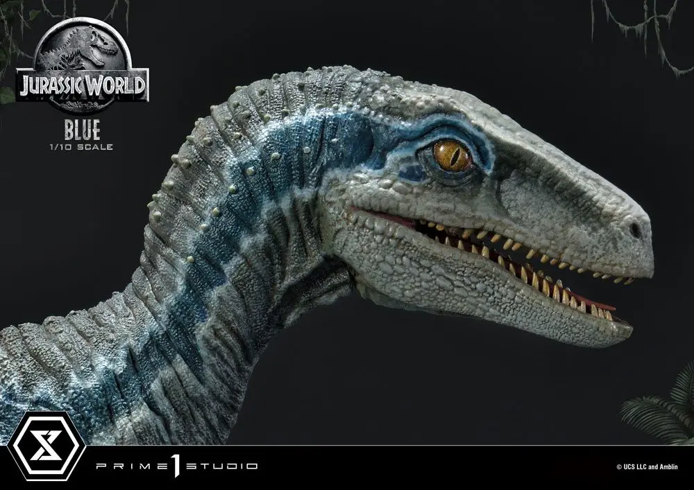 Jurassic World: Fallen Kingdom Prime Collectibles kip 1/10 Blue (Open Mouth Version) 17 cm fotografija proizvoda